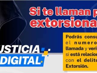 Pone Fiscalía a disposición de la ciudadanía, aplicación Web para consultar números telefónicos o cuentas bancarias usadas con fines de extorsión