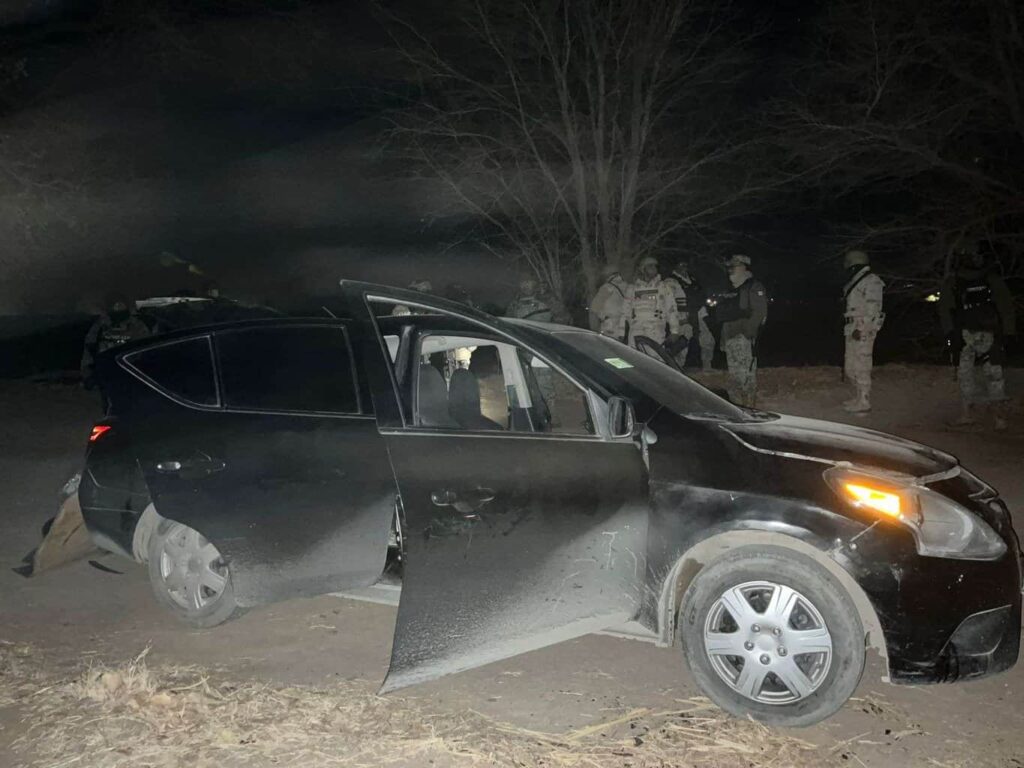 Se registra enfrentamiento entre militares y sicarios en carretera Juárez-El Porvenir