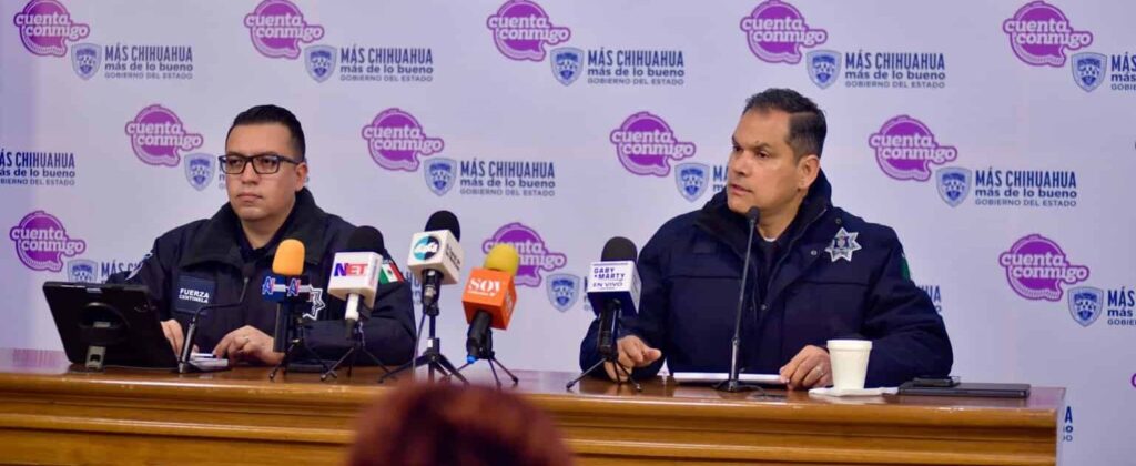 Disminuye percepción de inseguridad en Chihuahua, según secretario de Seguridad Pública