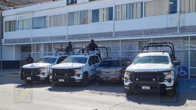 Guardia Nacional refuerza seguridad en la delegación de la FGR