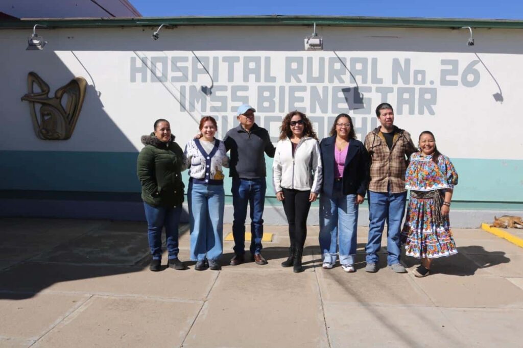 Entregan apoyos diputados de morena en albergue IMSS de Guachochi