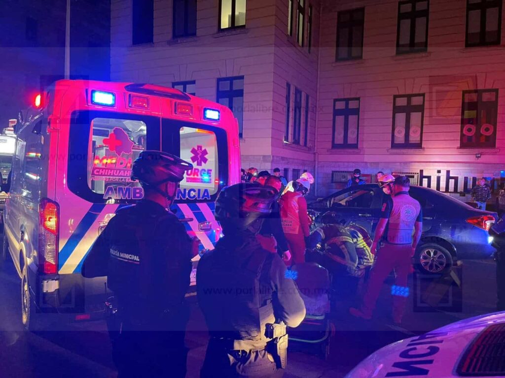 Hombre resulta herido tras ser atropellado en la zona centro