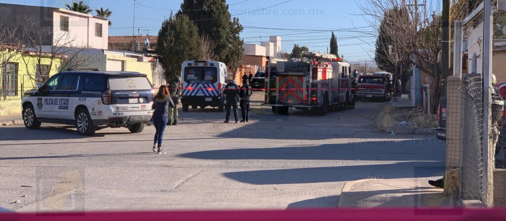 Muere una mujer y resultan 4 intoxicados, uno de ellos un policía que auxilió tras fuga de gas