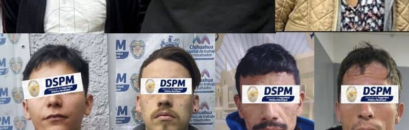 Aseguran Grupos Especiales y de Inteligencia de la DSPM a 7 personas por delitos contra la salud en distintos hechos