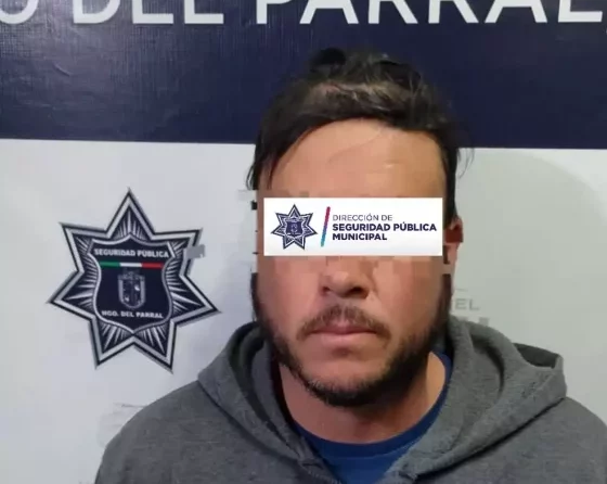 Detienen a hombre por violencia familiar