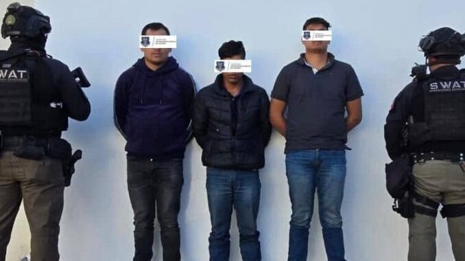 Asegura Operativo Conjunto a tres hombres armados tras enfrentamientos en calles de Guachochi 