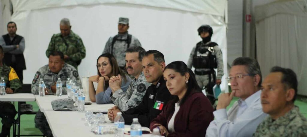 Realizan reunión de la Mesa de Seguridad para el Albergue de Migrantes en El Punto