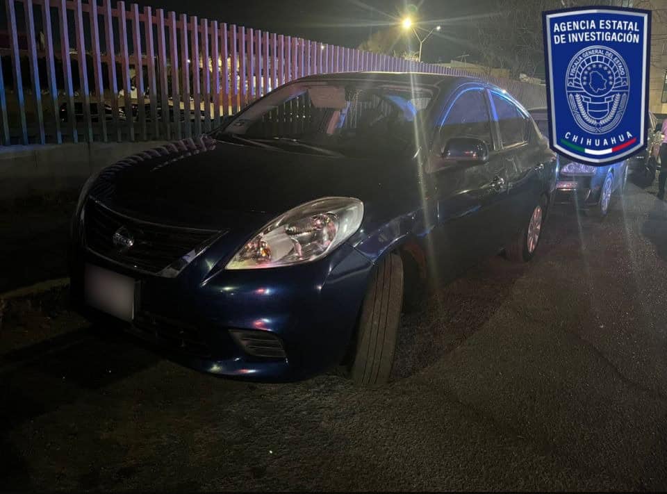 Recuperan AEI y DSPM vehículo robado en la calle Doblado