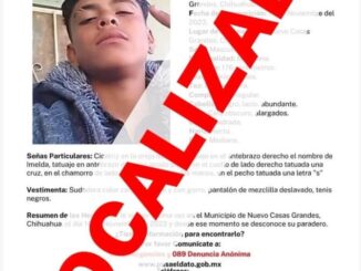 Localiza Fiscalía a dos jóvenes que tenían reporte de desaparición desde noviembre de 2023 en Nuevo Casas Grandes