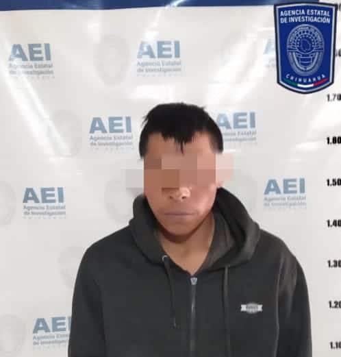 Captura AEI a sujeto acusado de herir con un arma blanca a mujer embarazada en Guachochi