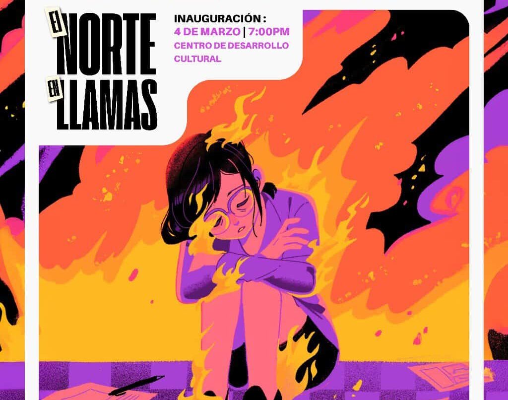 Invitan a exposición digital de mujeres ilustradoras «El Norte en Llamas»