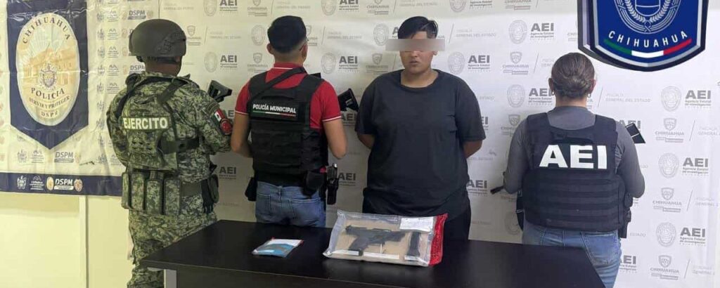 Detienen a mujer con droga y arma de fuego en la colonia Sahuaros