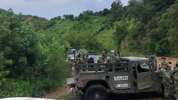 Enfrentamiento de militares y sicarios en Guadalupe y Calvo deja un muerto
