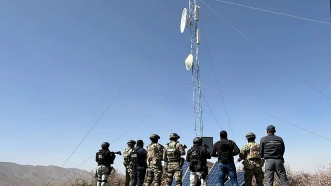 Asegura Operativo Conjunto equipo de telecomunicaciones en Buenaventura