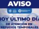 Hoy último día de atención en refugios temporales, en caso de contingencia serán abiertos