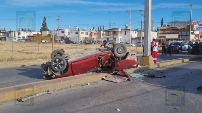 Fatal accidente en el Juventud tras choque y volcadura