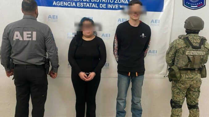 Detiene Operativo Conjunto a pareja en vía corta a Chihuahua con troca robada