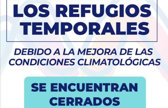 Atendieron Refugios Temporales a más de mil 400 personas durante temporada invernal