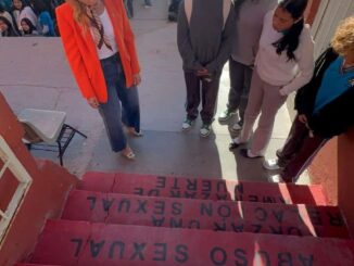 Brenda Ríos impulsa concienciación sobre la violencia contra la mujer en la Secundaria Federal No. 9