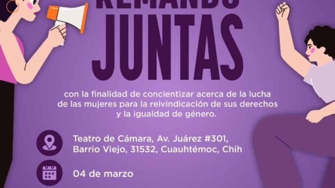 Invita CEJUM al foro “Remando Juntas” con motivo del Día Internacional de la Mujer