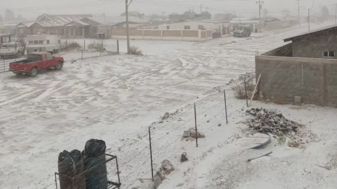 Prevé Protección Civil nevadas en la región noroeste por ingreso de nuevo frente frío