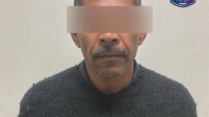 Detiene AEI a un masculino por posesión droga en la colonia Maestro de Cd. Juárez