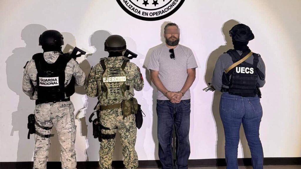 Detienen a sujeto vinculado con venta de armas para atentado contra García Harfuch