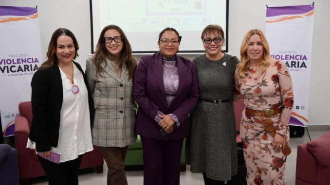 Preside Elizabeth Guzmán Argueta Foro sobre Violencia Vicaria en Ciudad Juárez