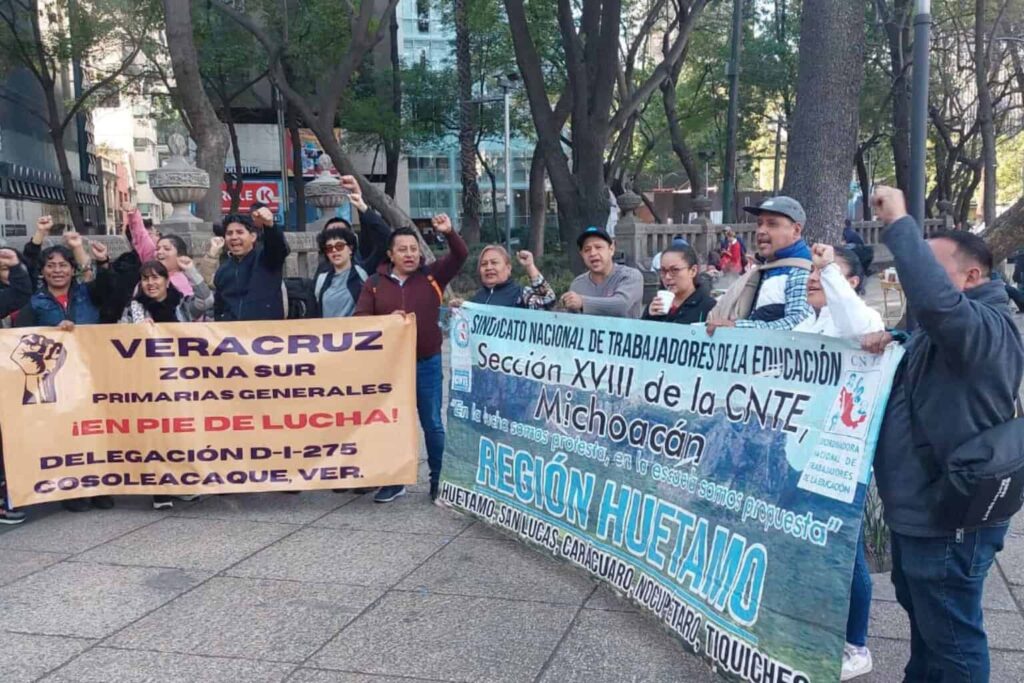 Sheinbaum a maestros inconformes por Ley del ISSSTE