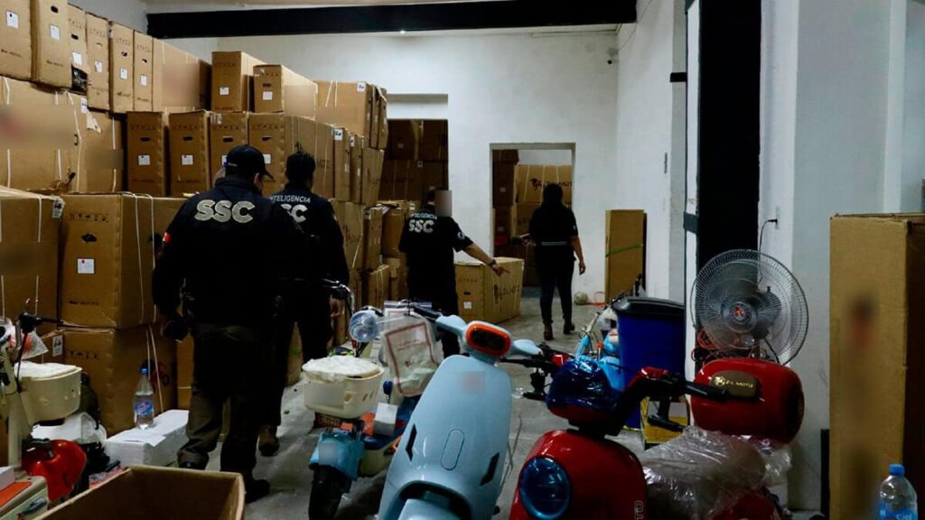 Decomisan mil 100 toneladas de motos, scooters y bicicletas eléctricas en la Cuauhtémoc