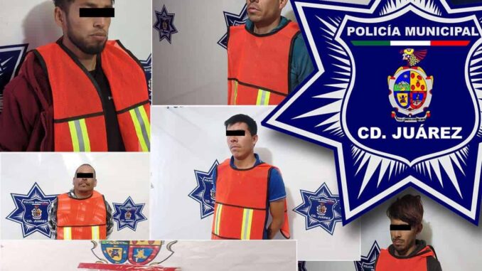 Arrestan a cinco prófugos de la justicia