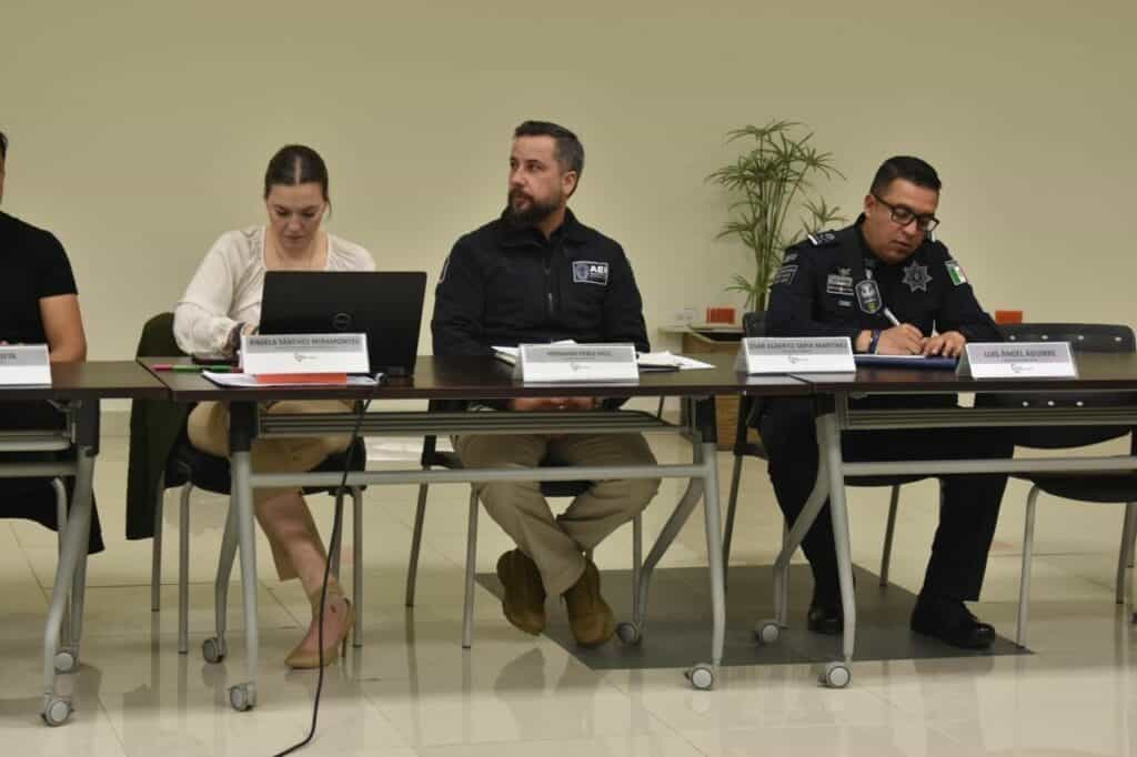 Destacan FGE y AEI en Mesa de Seguridad y Justicia resultados obtenidos en febrero