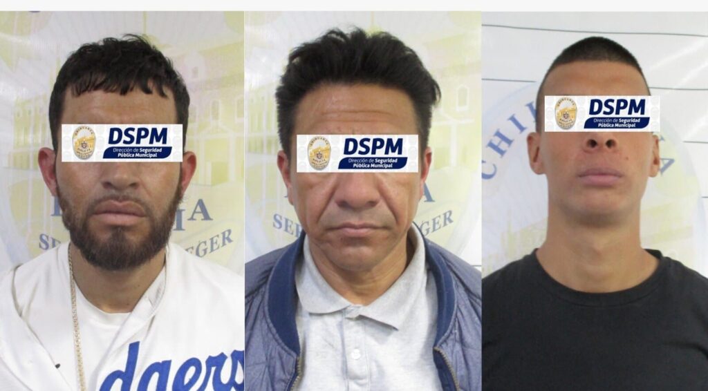 Agentes municipales detienen a tres vendedores de drogas