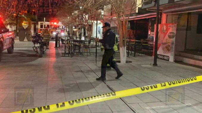 Bomberos sofocan incendio en Restaurante-Bar «La Presidencia»