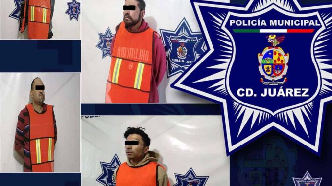 Capturan policías municipales a 4 prófugos de la justicia