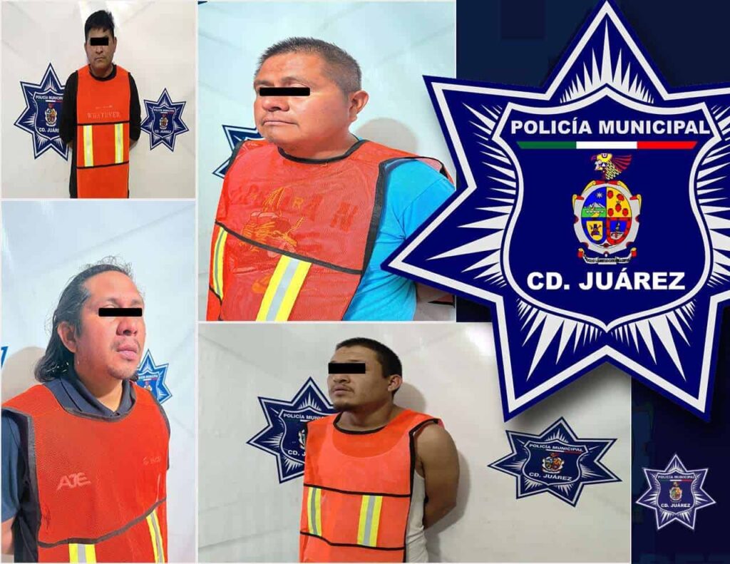 Arrestan a 4 por el delito de violencia familiar