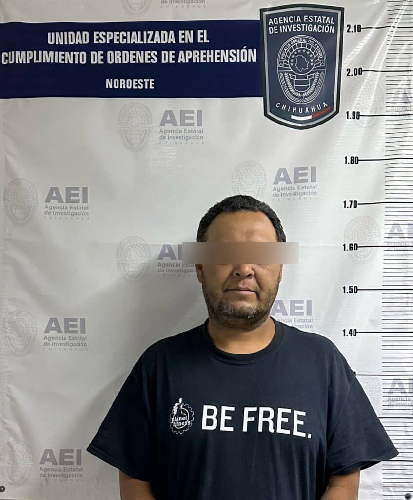Detiene AEI a hombre por delitos de género en Nuevo Casas Grandes