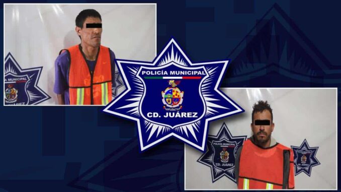 Arrestan policías municipales a dos prófugos de la justicia