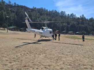 Combaten 143 brigadistas siete incendios forestales activos en cuatro municipios