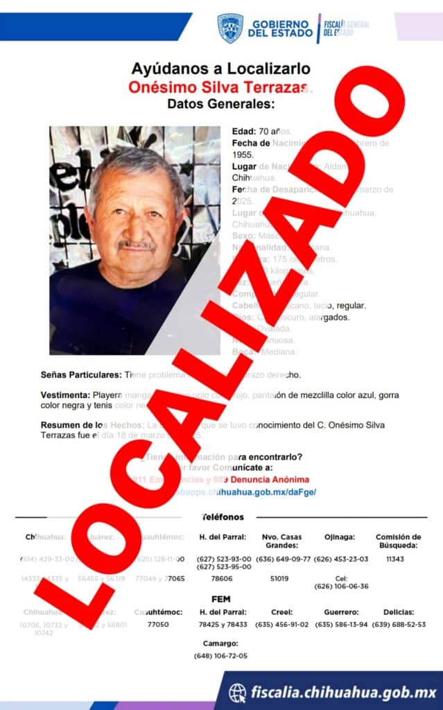 Localiza Fiscalía a dos masculinos con reporte de desaparición