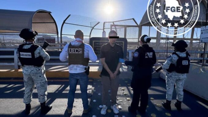 Captura FEOE en Cd. Juárez a fugitivo que figuraba dentro de “Los más buscados” en Texas