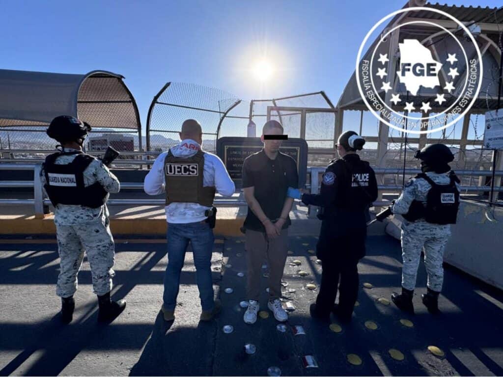 Captura FEOE en Cd. Juárez a fugitivo que figuraba dentro de “Los más buscados” en Texas