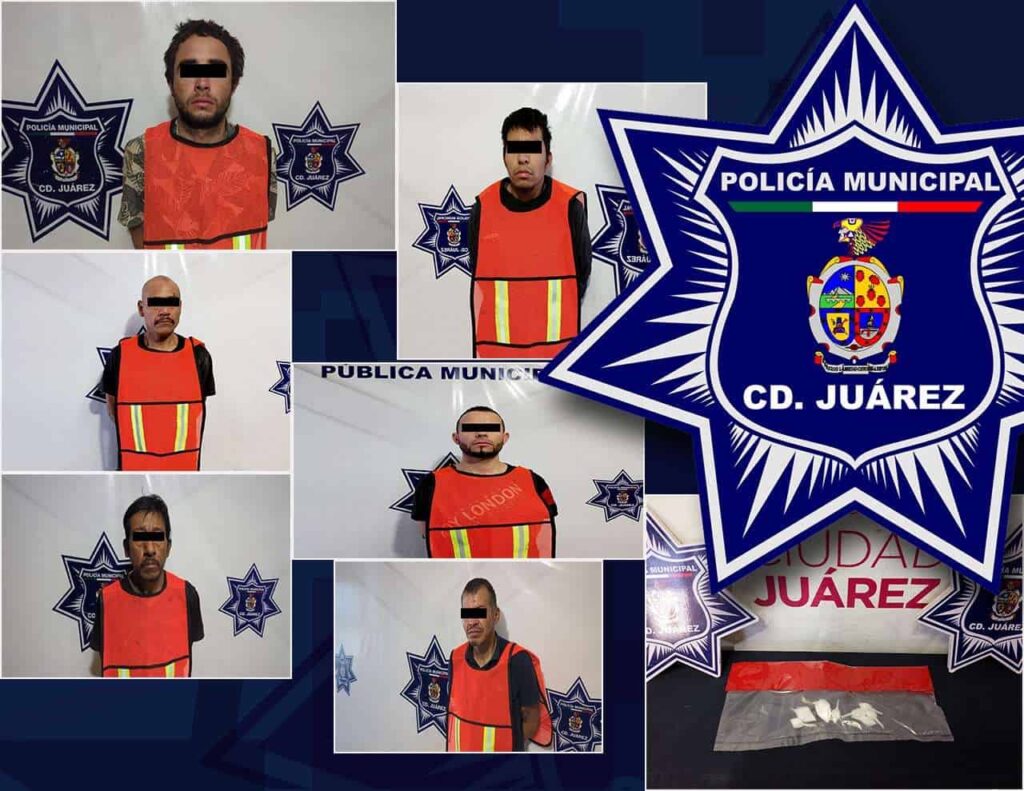 Detienen a 6 que contaban con orden de aprehensión