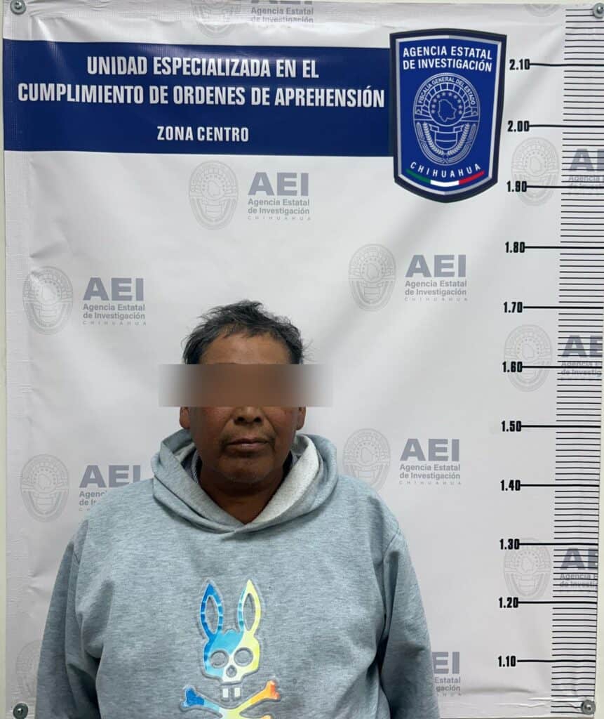 Detiene AEI a hombre por violencia familiar en la colonia División del Norte