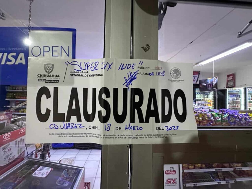 Realiza Gobernación Estatal 368 inspecciones y clausura 29 establecimientos durante la última semana