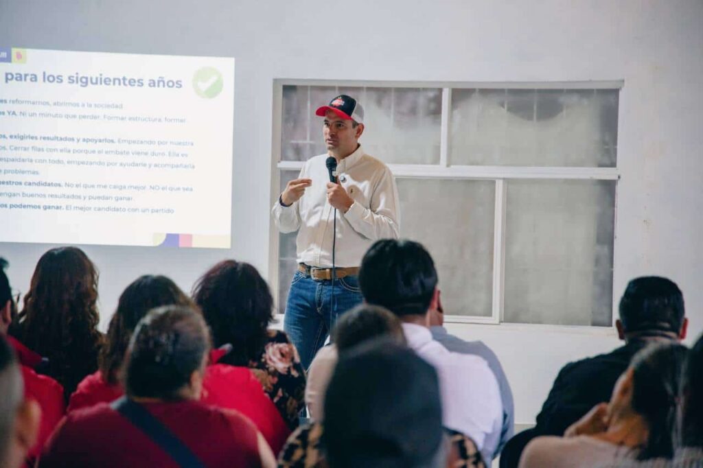 A morena no hay que tenerle miedo, juntos podemos: Marco Bonilla a panistas de Guerrero