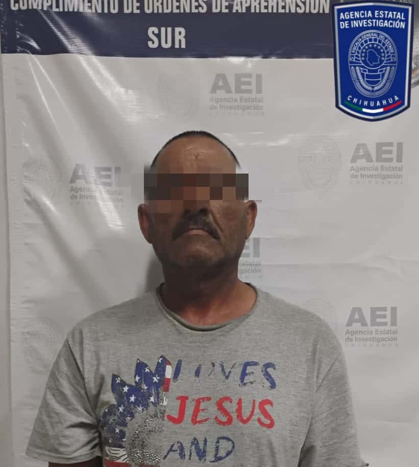 Captura AEI en Ciudad Juárez a presunto violador de menor en Parral