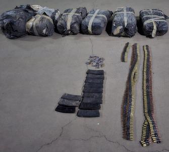 Asegura célula BOI municiones y droga en campamento en el municipio de Madera