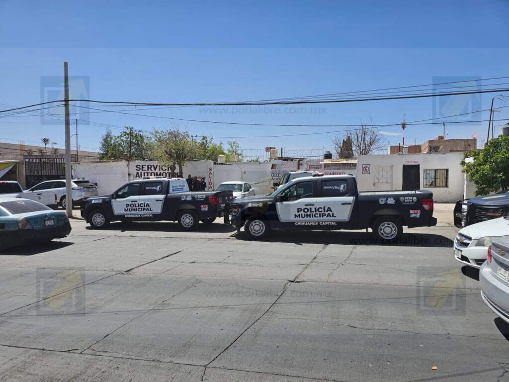 Hallan sin vida a velador en taller de estética automotriz de la colonia Parral