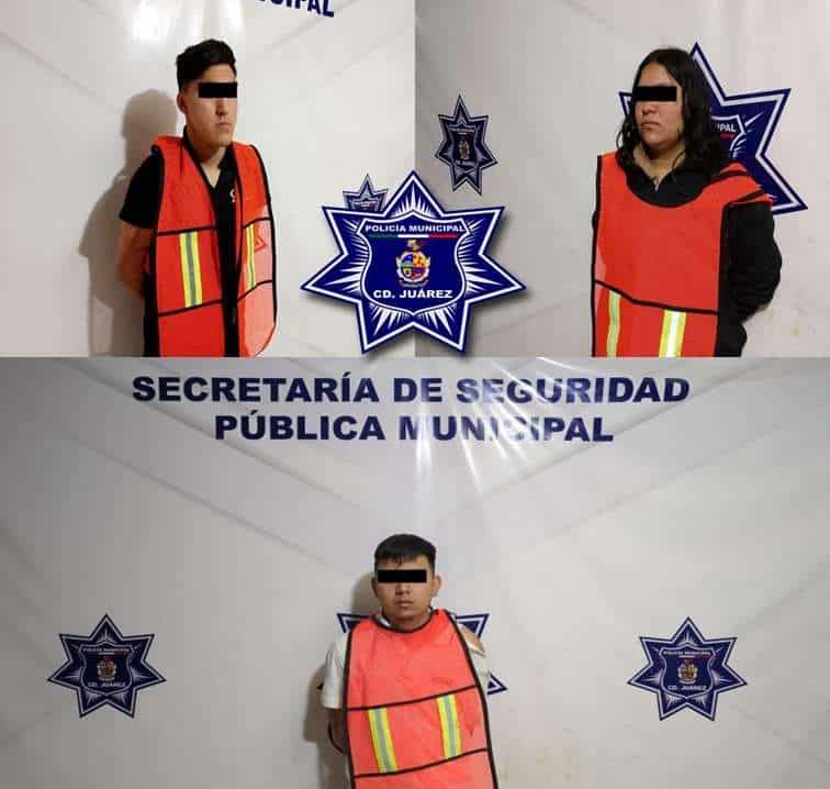 Arrestan a 3 por delito de violencia familiar